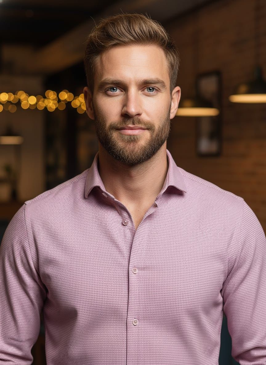 Premium Pink Texture Shirt – Clean & Sophisticated Look