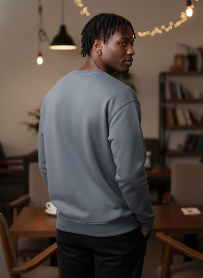 Minimal Grey Sweatshirt – Clean & Modern Street Style