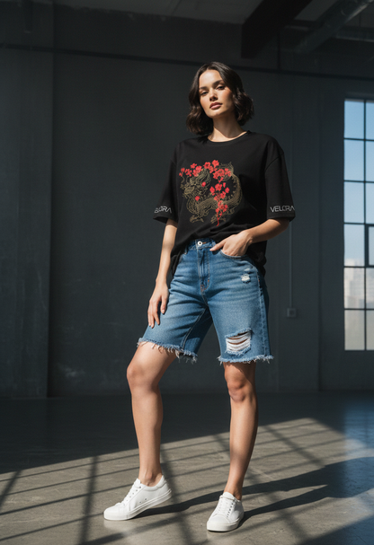 Velora Dragonfall Oversized T-Shirt