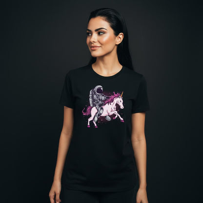 Space Explorer Unicorn Tee For Women