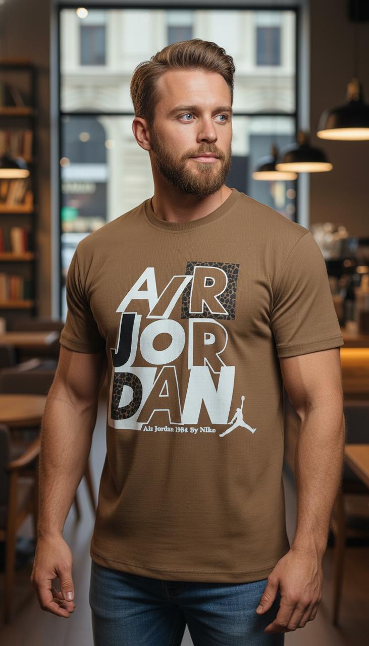 Vintage Sports-Inspired T-Shirt – Premium Casual Fit