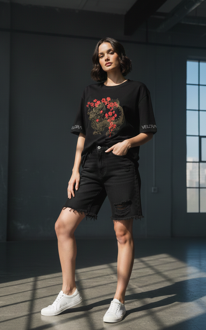 Velora Dragonfall Oversized T-Shirt