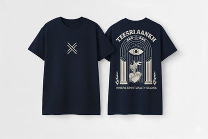 Teesri Aankh Spiritual Graphic Oversized Tee – Where Spirituality Begins