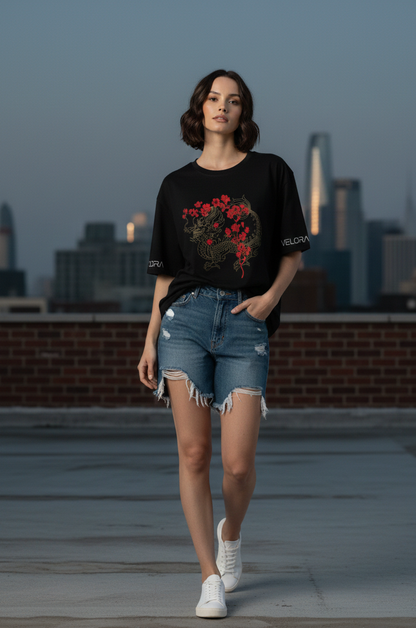 Velora Dragonfall Oversized T-Shirt