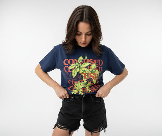 CONFUSED Route to Clarity – Regular Fit Tee