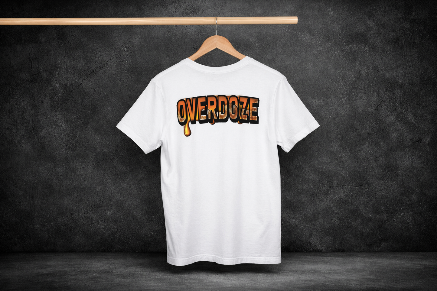 Alpha Wolf Royal Back Graphic Oversize Tee