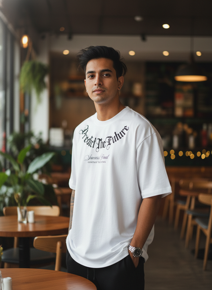 "Predict The Future" Oversize Tee