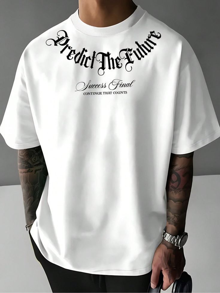 "Predict The Future" Oversize Tee