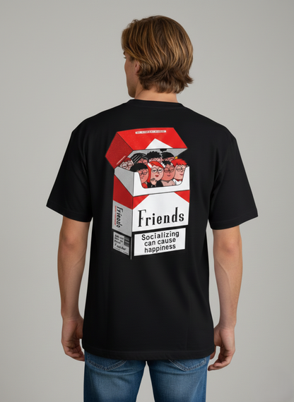 "Friends" Socializing Pack Oversized Tee