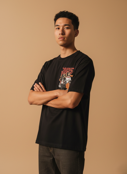 Urban Squad Graphic Streetwear Oversized Tee