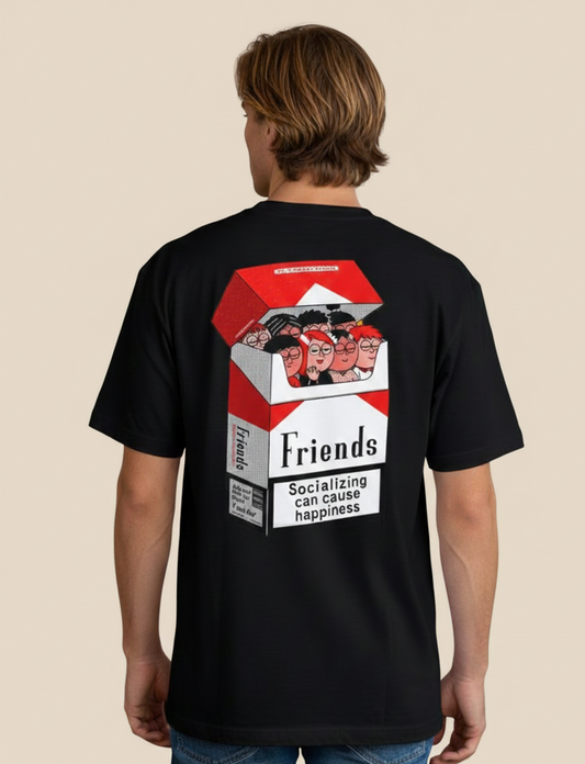 "Friends" Socializing Pack Oversized Tee