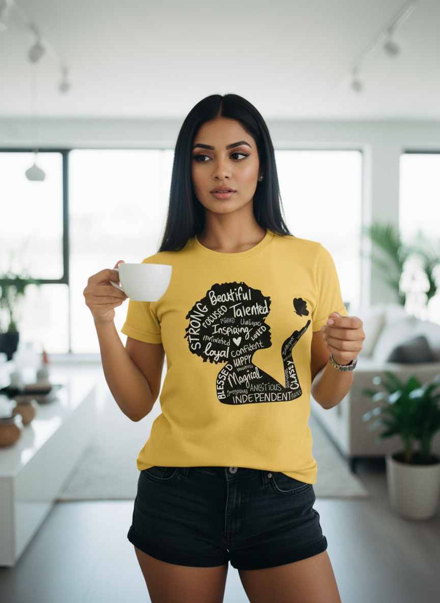 She Is Powerful Regular Fit T - Shirt