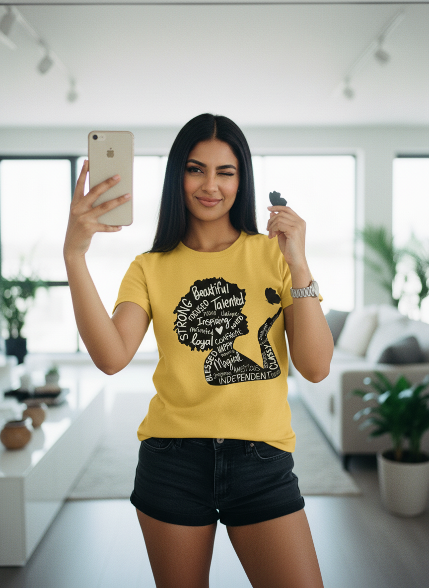 She Is Powerful Regular Fit T - Shirt