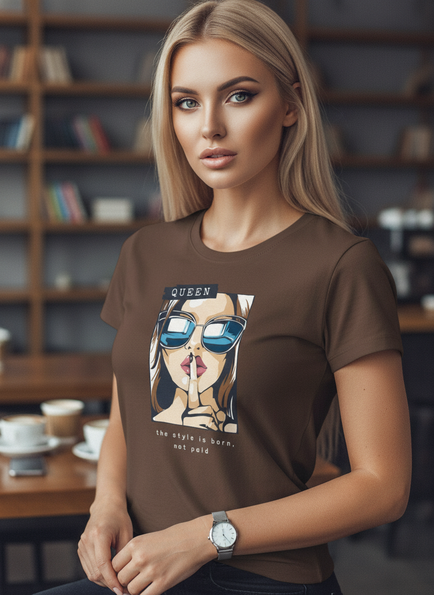 Silent Queen Regular Fit Tee