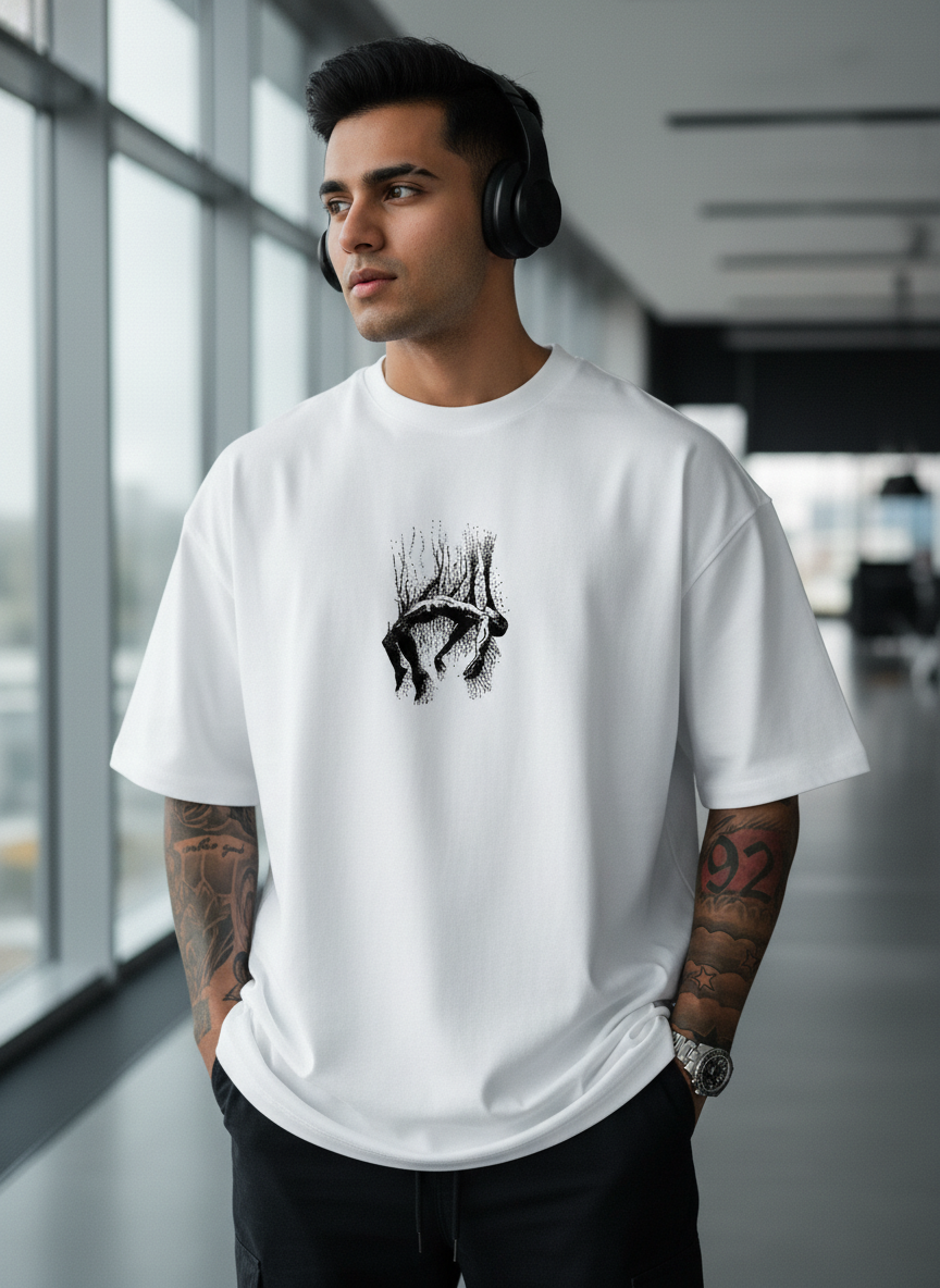 Men's "The Void" Oversize graphic Tee