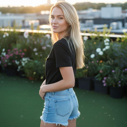 Rockstar Floral Script Regular Fit T-Shirt