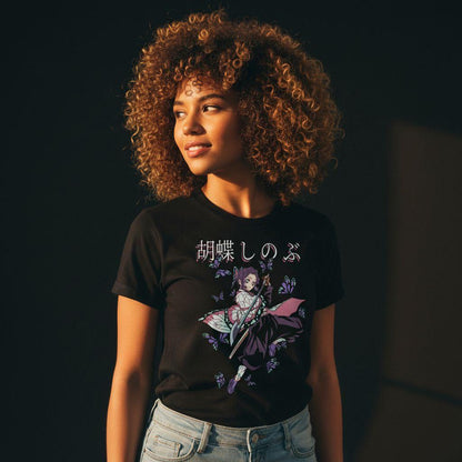 Butterfly Blade Anime Regular Fit Graphic T-Shirt