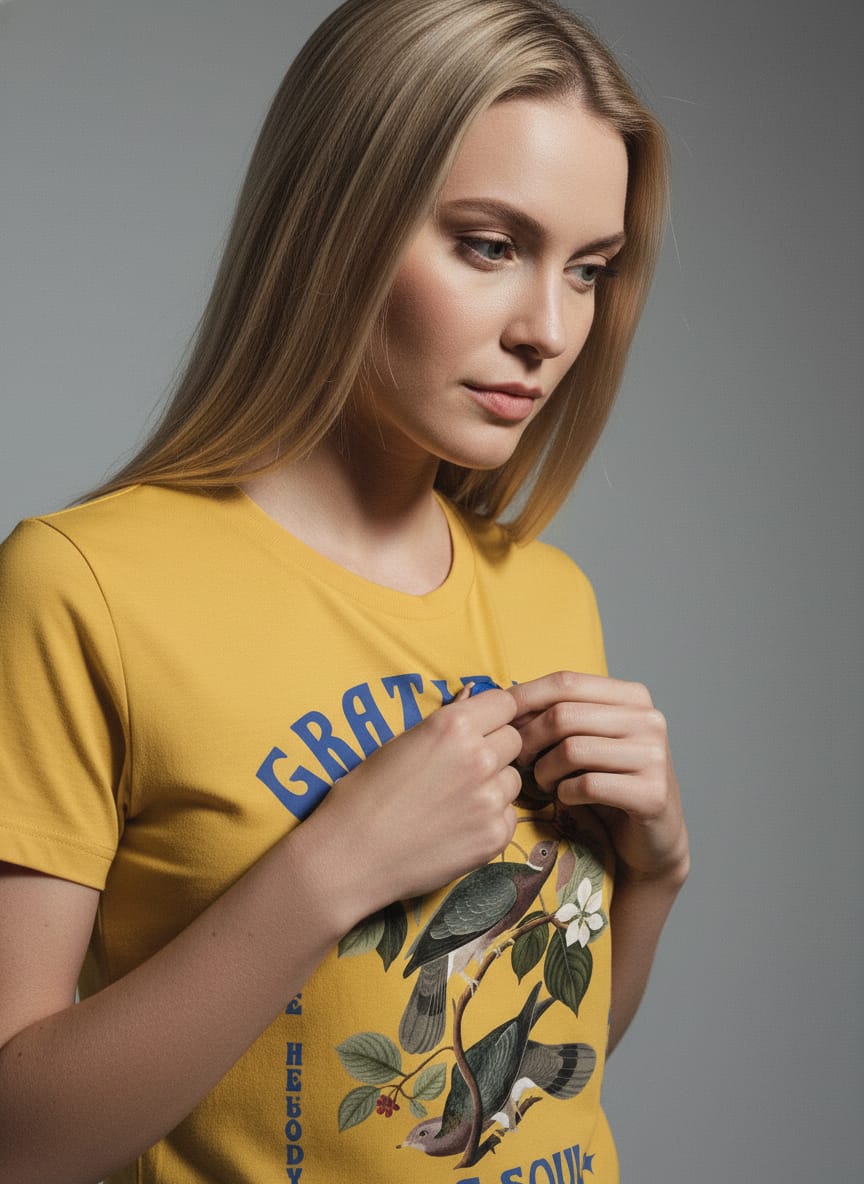 "Gratitude Is The Melody" Vintage Graphic Tee