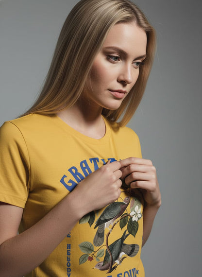 "Gratitude Is The Melody" Vintage Graphic Tee