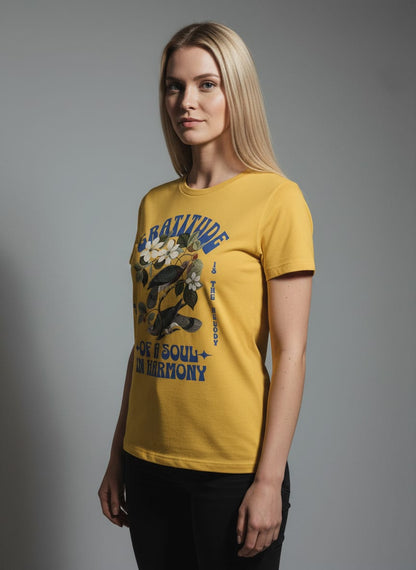 "Gratitude Is The Melody" Vintage Graphic Tee