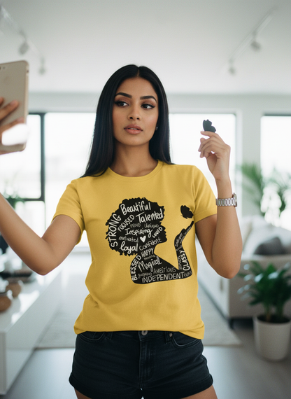 She Is Powerful Regular Fit T - Shirt