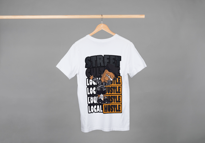 Street Culture Local Hustle Graphic Oversize Tee