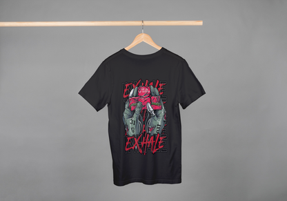Inhale Exhale Cyborg Hands Oversize tshirt Tee