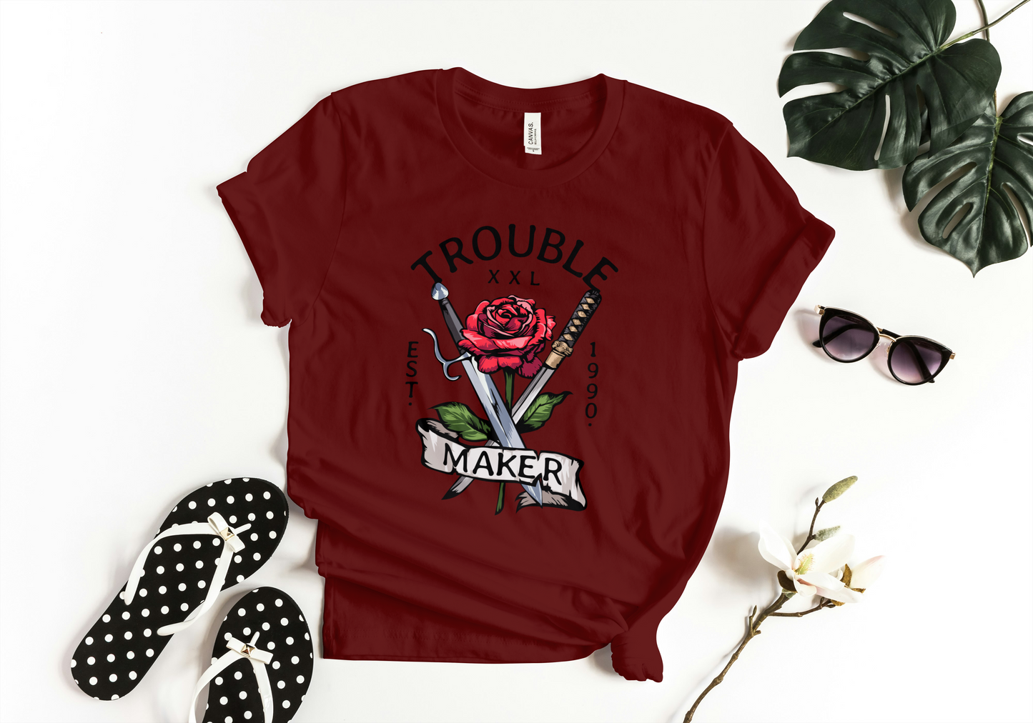 Trouble Maker EST 1990 Regular fit T-Shirt