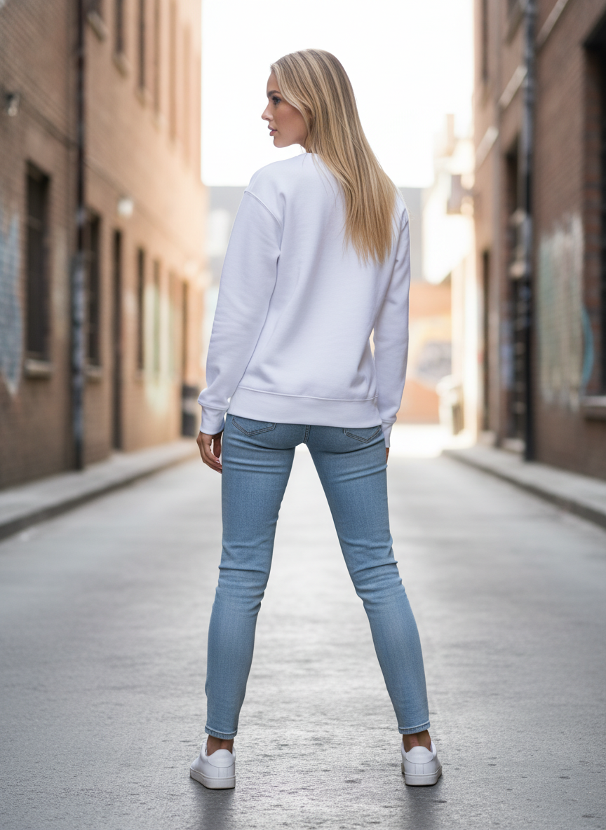 "NO LIMITS" Balaclava Graphic Sweatshirt