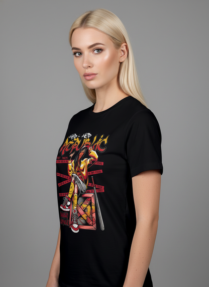 Hip Hop Attitude Graphic Streetwear T-Shirt