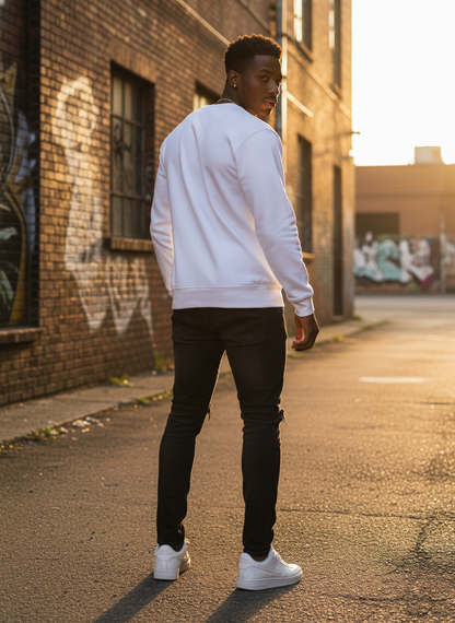 "STREETWEAR" Maximalist Cartoon Crewneck