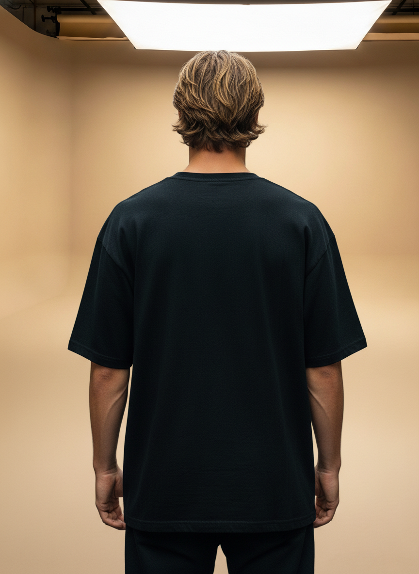 Dark Reaper Oversized Tee – Scythe & Shadow Graphic