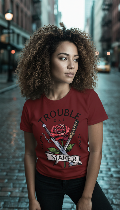 Trouble Maker EST 1990 Regular fit T-Shirt